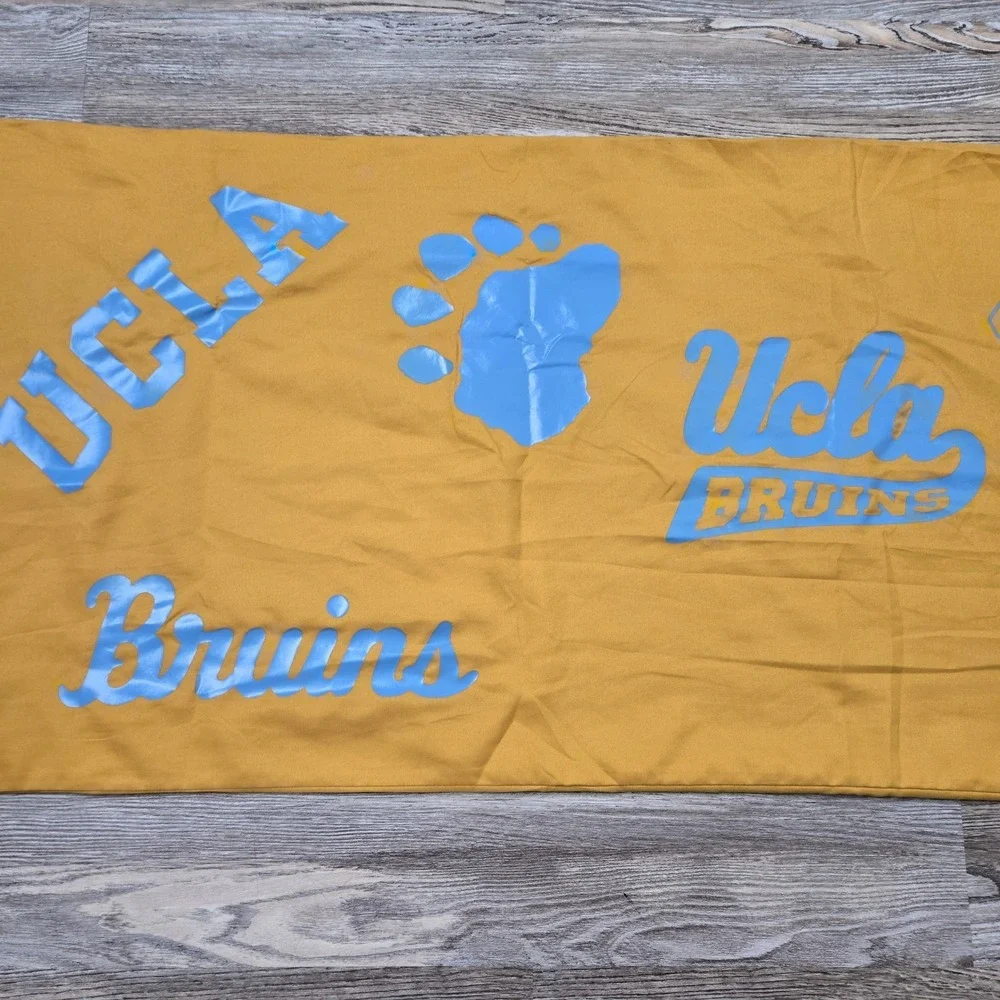 UCLA Bruins Body Pillow Case 20x54 Gold Blue Microfiber Collegiate Bedding NCAA